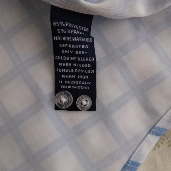 Nautica Men L long sleeve Button Down shirt - Picture 4 of 5